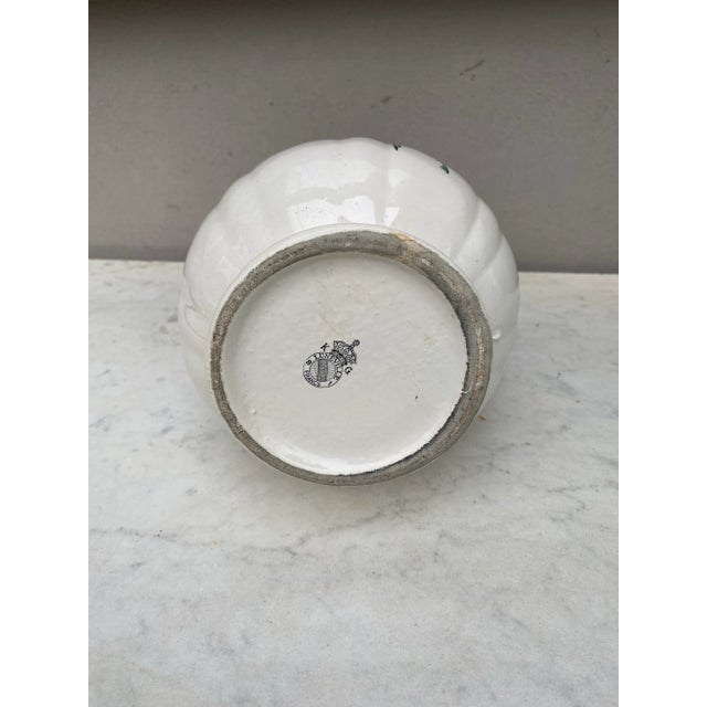 French Faience Pitcher Luneville Circa 1940 For Sale In Austin - Image 6 of 6