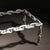 Vintage French Brutalist Chain Link Coffee Table, 1970s For Sale - Image 4 of 17
