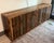 Handcrafted Garu Reclaimed Wood Sideboard, Custom Indian Production, Dyphor New York, Brutalist For Sale In Houston - Image 6 of 9