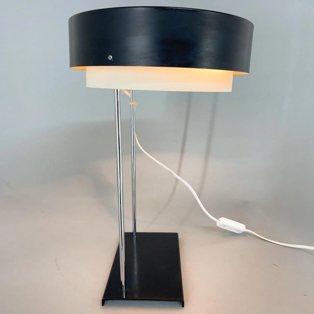 1960s Mid-Century Table Lamp attributed to Josef Hůrka for Napako, 1960s For Sale - Image 5 of 12