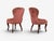 Swedish Modern, Traditional Slipper Chairs, Pink Velvet, Wood, Sweden, 1950s For Sale - Image 10 of 15