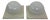 Large Space Age Ceiling Lamps, 1970s, Set of 2 For Sale