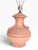 Late 20th Century South American Style Terra Cotta Table Lamps - Pair For Sale - Image 9 of 18