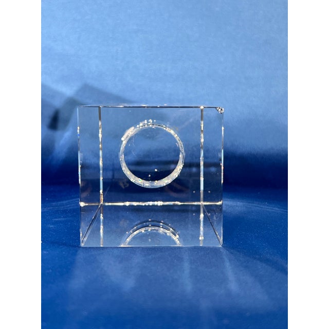 Glass Modern Crystal Candle Holders Set of 3 Bombay Company For Sale - Image 7 of 8