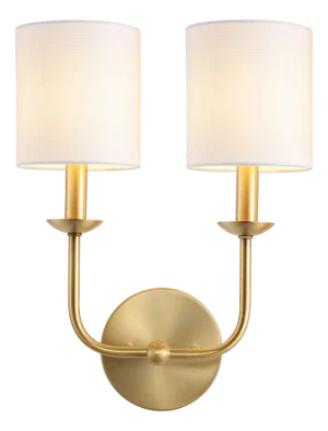 Ferrara Two-Light 5.75" Wall Sconce in Gold