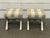 Design Plus Gallery presents a Pair of the X Benches from Ballard Designs. This pair has padded square seats and fully...