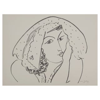 Henri Matisse, Bride Posing, Lithograph For Sale