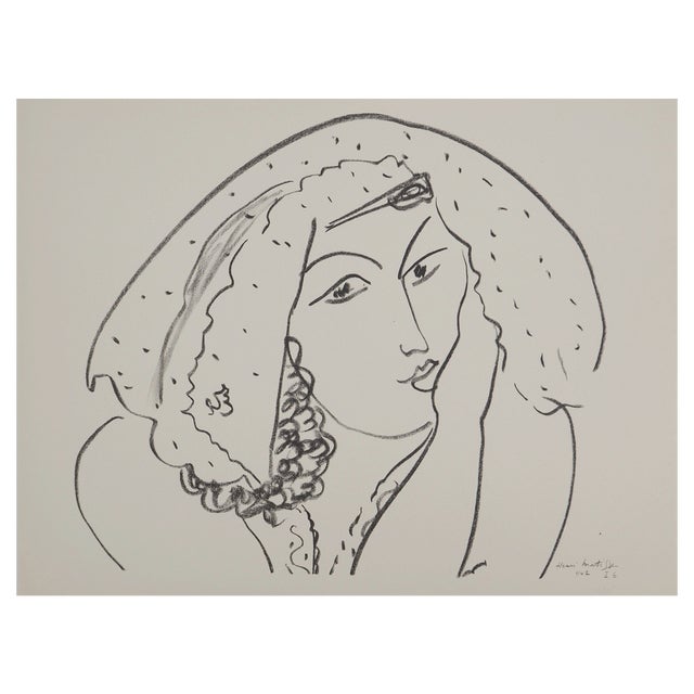 Henri Matisse, Bride Posing, Lithograph For Sale