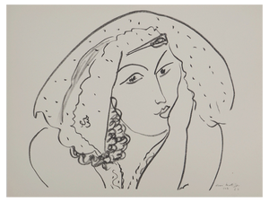 Henri Matisse, Bride Posing, Lithograph