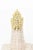Vintage 18k Gold Italian Sculptural Bamboo Design Elongated Ring, Size 6.5 For Sale - Image 11 of 12