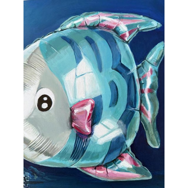 Early 21st Century Sofía Cristina Jiménez, Tropical Fish in Coral Reef, Acrylic Painting, 2026 For Sale - Image 5 of 14