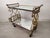 Gold Mirror Bar Cart, 1940s For Sale - Image 14 of 18