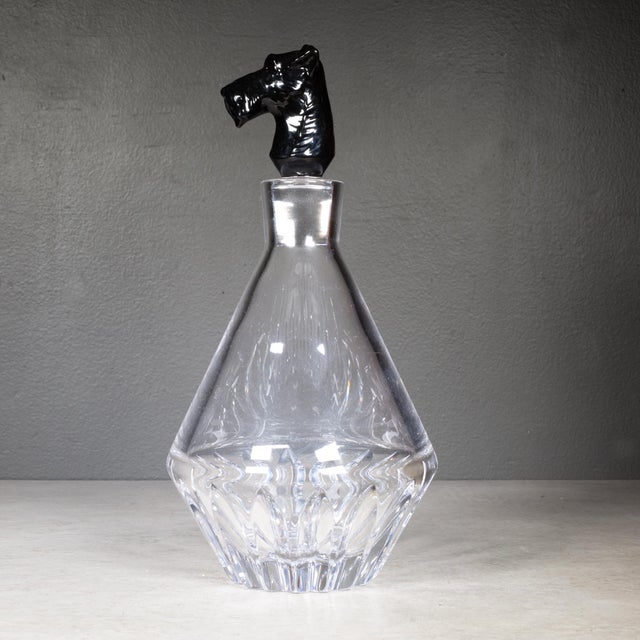 2020s Waterford Crystal Irish Dog Madra Decanter For Sale - Image 5 of 9