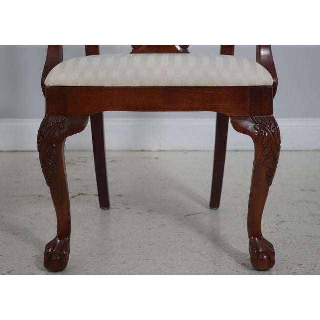 Set of Six Pennsylvania House Mahogany Dining Chairs For Sale - Image 11 of 18