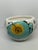 1980s Vintage Handcrafted With Love, Joanne Created by Joanne Delomba for Lotus Ceramic Sugar Jar For Sale - Image 5 of 11