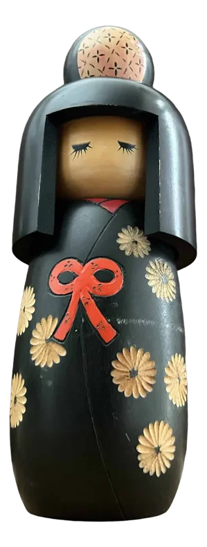 Vintage Sosaku Kokeshi Doll by Miyashita Hajime, Japan, 1970s