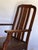 Early 20th Century 1900s Antique Mission Rocker With Leather Seat For Sale - Image 5 of 5