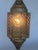 Art Deco 1920s Moroccan Chandelier Ceiling Flush Mount Brass Hanging Light, Art Deco Motifs For Sale - Image 3 of 5