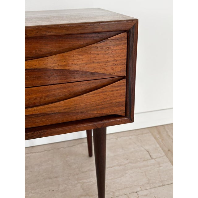 1960s Scandinavian Bedside Table from Arne Vodder, Denmark, 1950s For Sale - Image 5 of 9