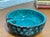 Turquoise Mid Century Modern Ceramic Turquoise Ashtray Bowl by Bitossi, C. 1960's For Sale - Image 8 of 10