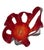 1970s Hand -Blown Art Glass Vase in 'Erupt' Pattern by Jozefina for Krosno Poland For Sale - Image 13 of 14