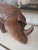 1970s Vintage Leather Rhinoceros Sculpture by Dimitri Omersa, England, 1975 For Sale - Image 5 of 7
