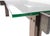 Walnut Coffee Table with Rectangular Glass Top, Italy, 1950s For Sale - Image 11 of 15