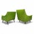 Mid Century Modern Kroehler Attributed Club Chairs Newly Reupholstered in Leather - Set of 2 For Sale - Image 10 of 10