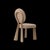 Contemporary Mary II Dining Chairs with Wood or Lacquered Legs by Ottiu, Set of 8 For Sale - Image 3 of 5