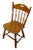 American Set of 4 Ethan Allen Heirloom Nutmeg Maple Colonial Spindle Back Dining Side Chairs 10-6002 For Sale - Image 3 of 13