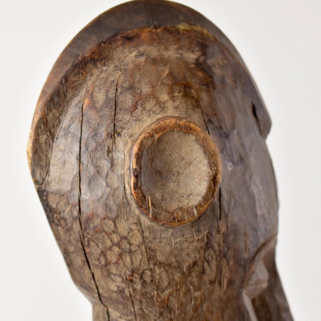 Early 20th Century Senufo Figural Rhythm Pounder Côte d'Ivoire For Sale - Image 9 of 10