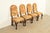 1920s Berkey & Gay Antique Chippendale Carved Walnut Dining Chairs, Set of Four For Sale - Image 5 of 13