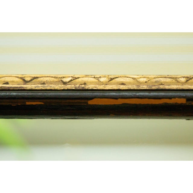 Antique Hand Carved Regency Style Gilt Wall Mirror For Sale - Image 4 of 8