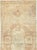 This mid-20th-century Turkish Anatolian runner presents a restrained, nearly monochromatic composition in warm ivory, pale...