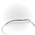 Silver Sterling Silver Elsa Peretti for Tiffany & Co. Open Heart Hoop Earrings For Sale - Image 8 of 10