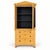 Late 20th Century 20th-C. Neoclassical Biedermeier Style Custom Maple Linen Press Cabinet Armoire For Sale - Image 5 of 6