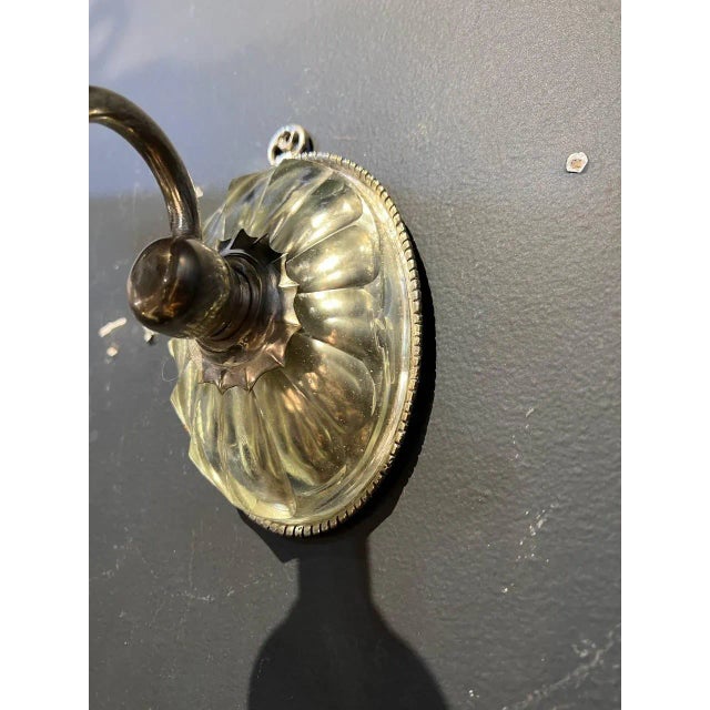 Traditional 1920s Caldwell Cut Glass Sconces With One Light For Sale - Image 3 of 5