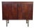 Mid-Century Modern Rosewood Two-Door Cabinet For Sale
