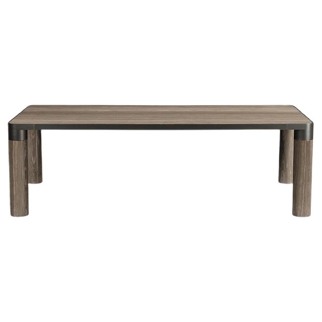 Bold Eramosa Marble Dining Table For Sale