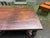 Farmhouse Early 20th Century Antique Jacobean Style Carved Oak Draw Leaf Dining Table For Sale - Image 3 of 16