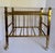 Brass Mid-Century Cantebury Brass Magazine Rack on Wheels For Sale - Image 8 of 12