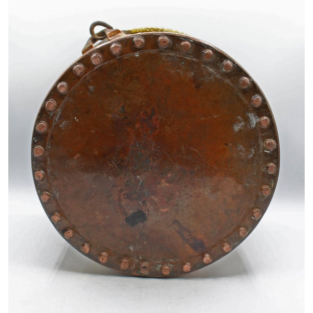 Circa 1880 English Copper & Brass Large Bucket For Sale - Image 10 of 10