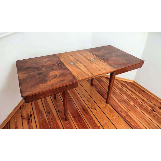 Mid-Century Modern Czech Dining Table by Jindřich Halabala for Up Races, 1950s For Sale - Image 16 of 18