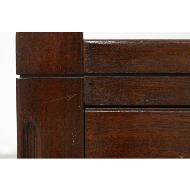 Coffee Table in Walnut with Glass Top For Sale - Image 10 of 17