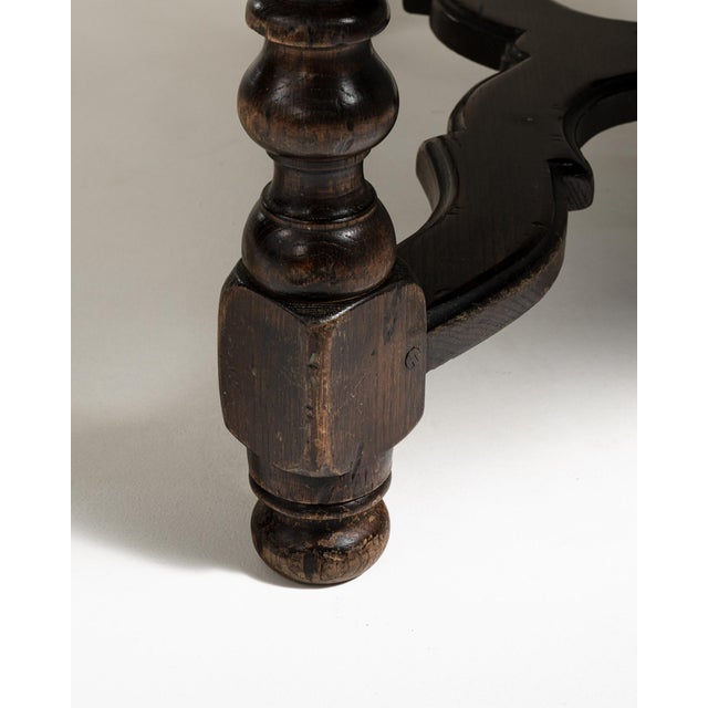 1970s 1970s Eclectic Dining Table In Original Patina For Sale - Image 5 of 9