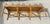 McGuire Authentic McGuire Vintage Rattan Bench, New Schumacher Upholstery For Sale - Image 4 of 8
