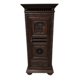 Antique Breton Sideboard, 1880 For Sale