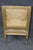 French Single 19th Century French Louis XVI Style Giltwood Aubusson Armchair For Sale - Image 3 of 14
