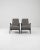 Gray 1960s Czech Grey Upholstered Armchairs, A Pair For Sale - Image 8 of 12