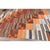 1930s 1930s Colorful Geometric Antique Turkish Village Kilim Flatweave Room Size Rug For Sale - Image 5 of 7